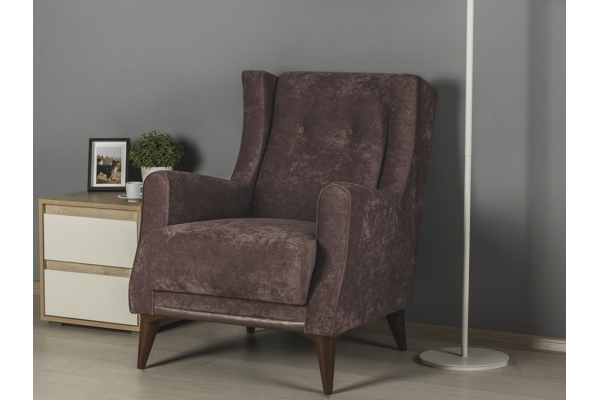 Кресло для отдыха Плимут тёмно-фиолетовый ТК 380