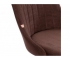 Кресло Swan флок коричневый