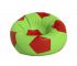 Кресло-мешок Мяч средний зеленый-красный