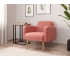 Кресло Уилбер ЛД 306.010.000 Светло-розовый, ткань UNI IDEA 1031
