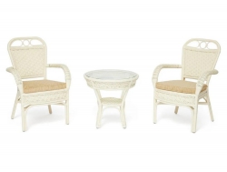 Комплект террасный Andrea белый