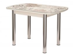 Стол обеденный Бостон 2 брифинг ваниль