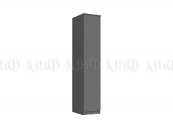 Пенал 1 створка Челси Графит