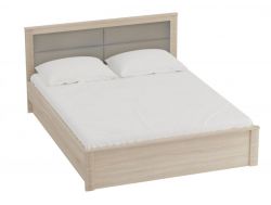 Кровать Элана 1600 с основанием Дуб Сонома