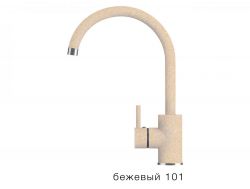 Смеситель для кухни Элара Tolero Бежевый 101