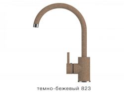 Смеситель для кухни Элара Tolero Темно-бежевый 823