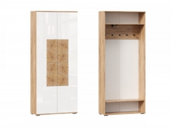 Шкаф двухстворчатый Фиджи ЛД 659.310.000 Дуб Золотой/Белый