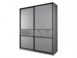 Шкаф-купе Max МШ-23-6-16-99 светло-серая пленка