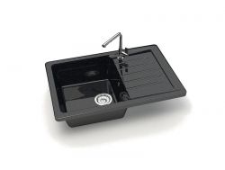 Мойка прямоугольная Энди Z16Q4 черный