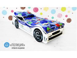 Кровать детская машина Полиции