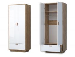 Шкаф Эго ШК-1 белый глянец цоколь